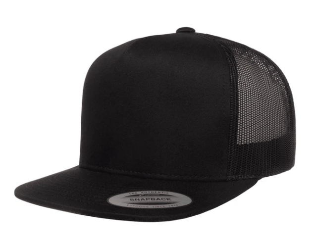 Casquette de camionneur à faisceau plat