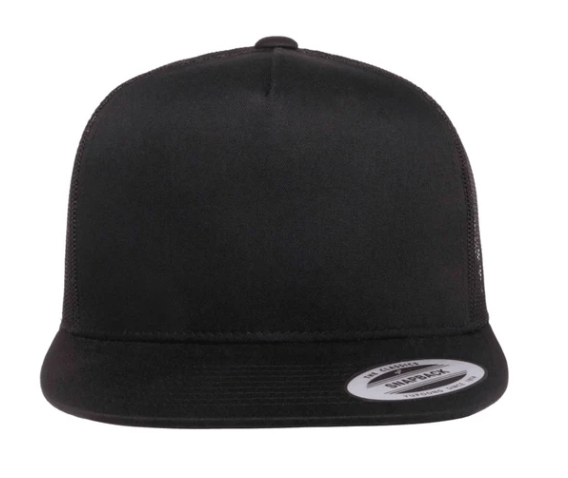 Casquette de camionneur à faisceau plat